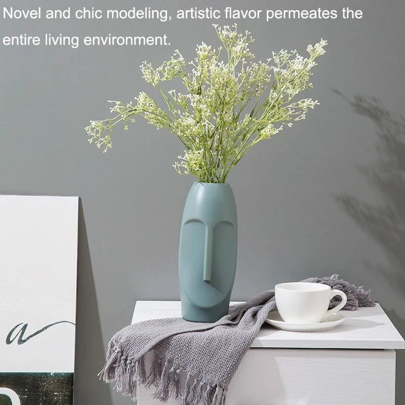 Thickened Pe Vase for Dried Flower Arrangements - Durable