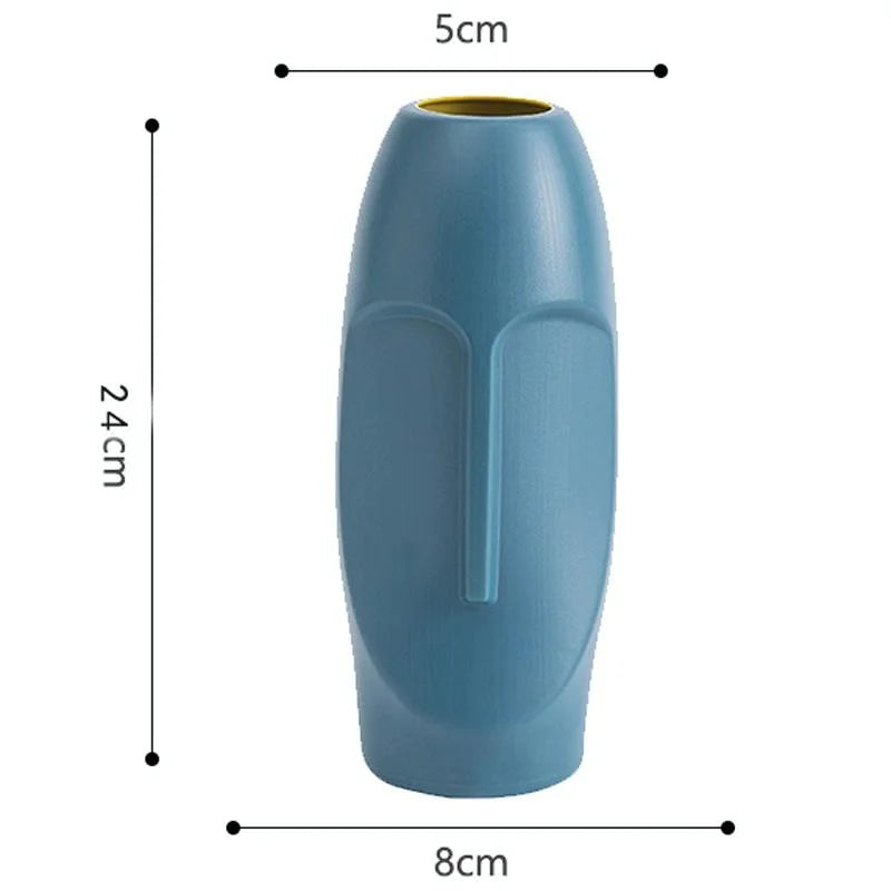 Thickened Pe Vase for Dried Flower Arrangements - Durable