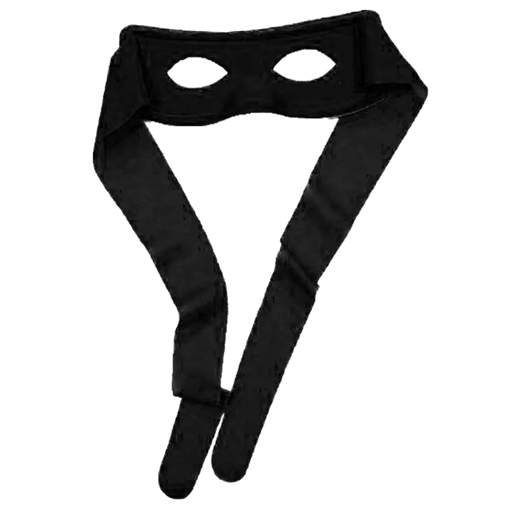THIEF MASK Burglar Bandit Pirate Halloween Costume Fancy