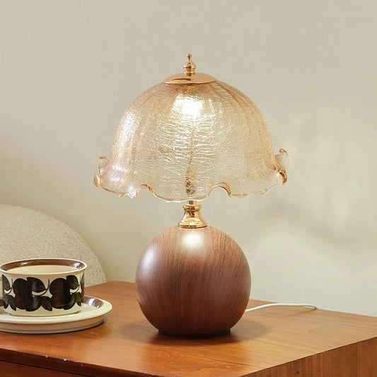 Three-colour Changing Light French-Inspired Bedside Lamp