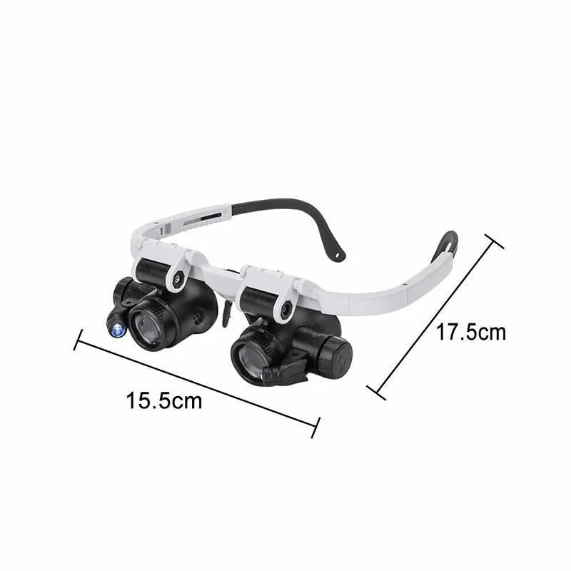 Three Types High Magnification Headgear Magnifier