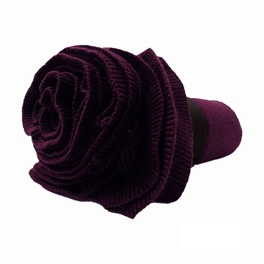 Throw Accessorize Double Ruffle - Plum - Home & Garden