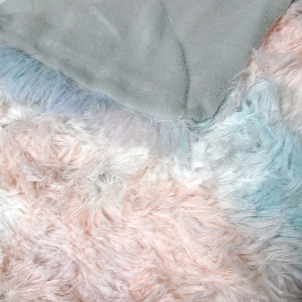 Throw Rug Shaggy Finley Multi-Color Collection 127x152cm
