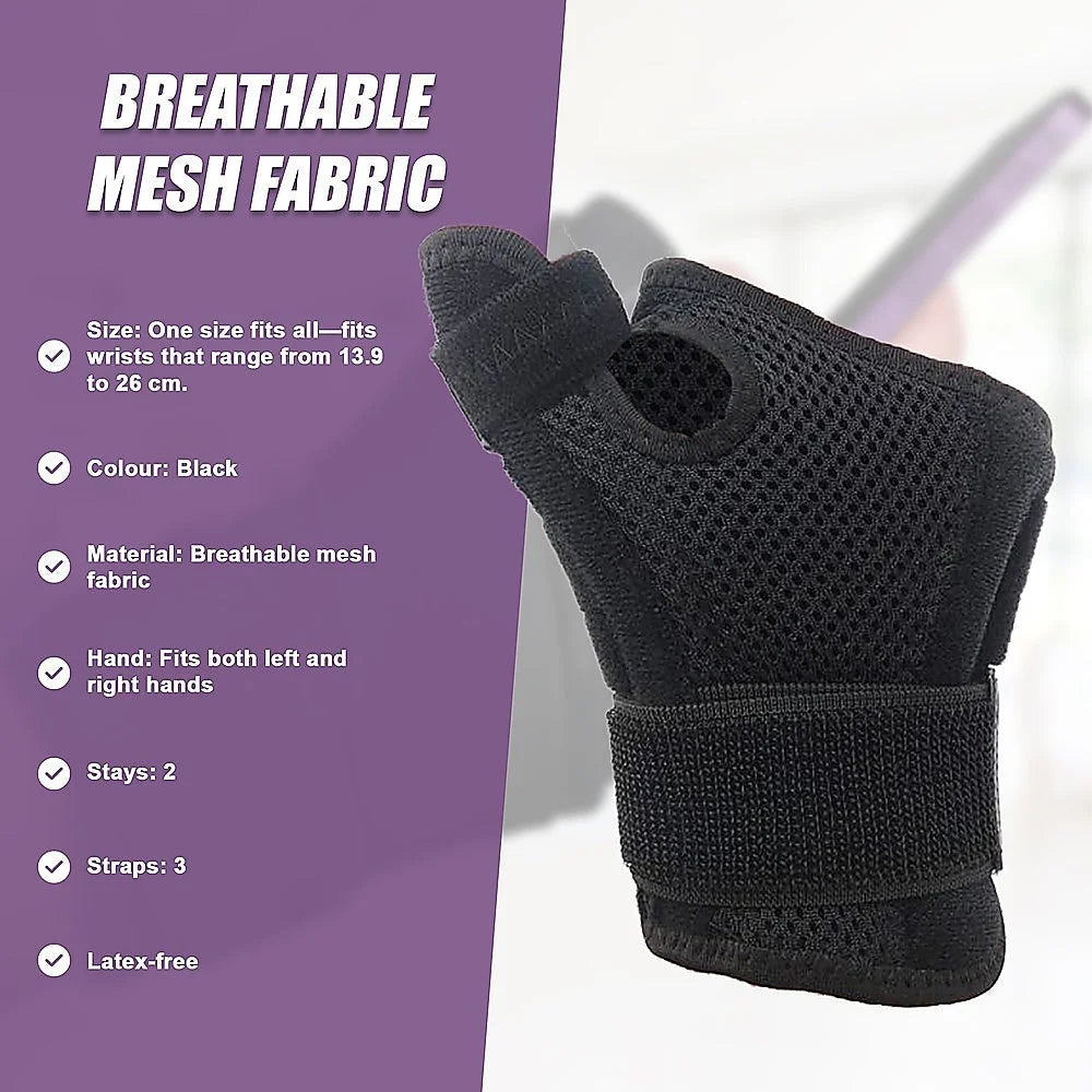 Thumb Stabiliser Brace Support Strap Splint Arthritic