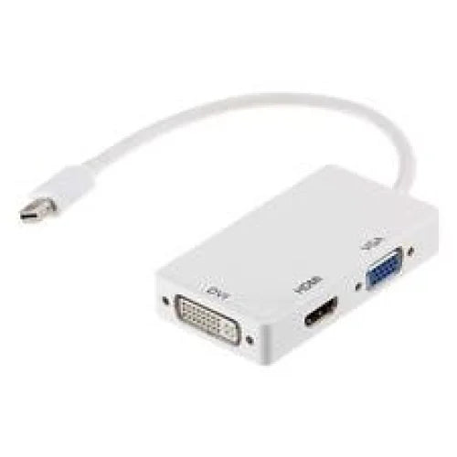Thunderbolt Mini DP Adapter ASTROTEK 3-in-1 DisplayPort