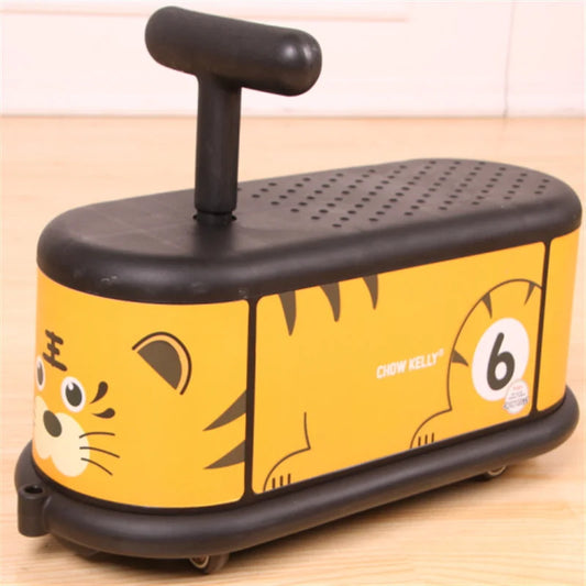 Tiger Quiet Ride Twist Car for Toddlers - Fun Wiggle