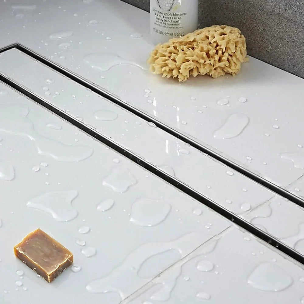 Tile Insert Bathroom Shower Stainless Steel Grate Drain