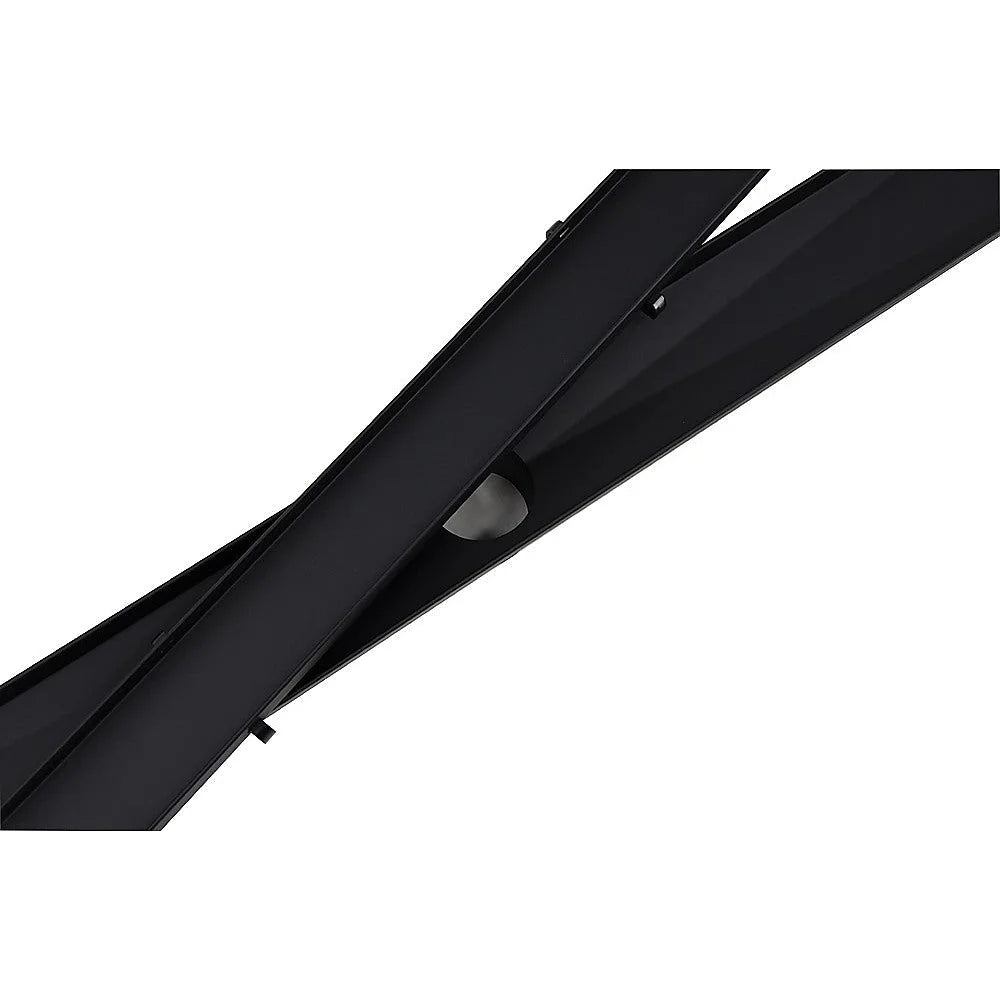 Tile Insert Shower Bathroom Black Grate Drain 800mm