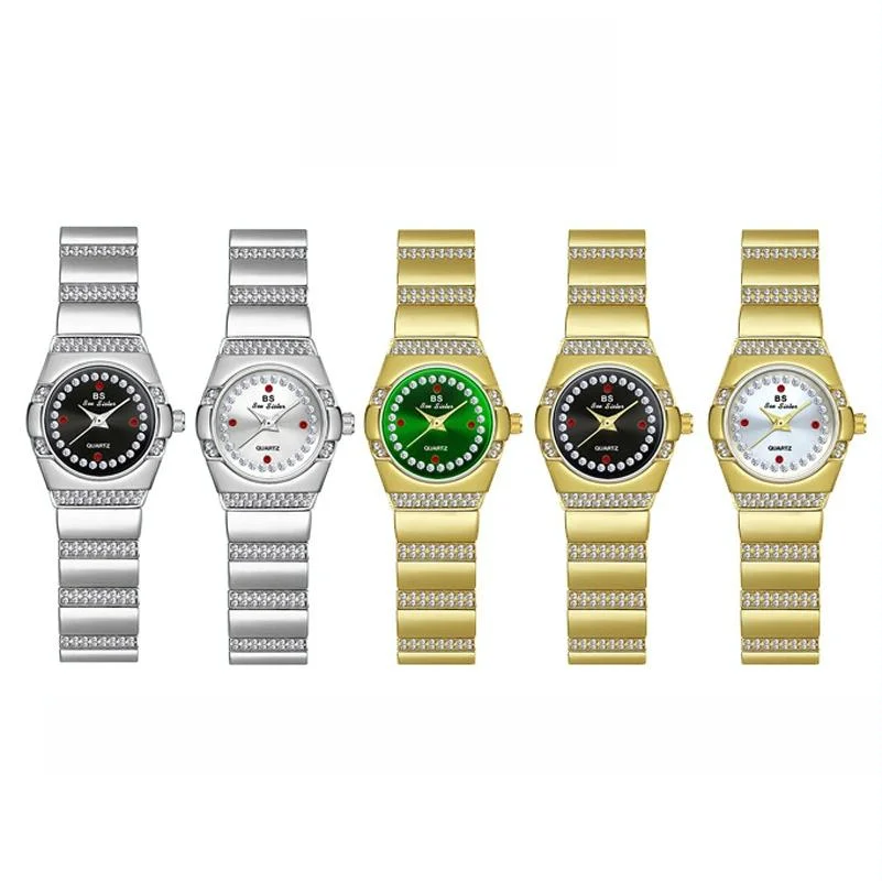 Timeless Diamond Women Watch - Classic Design - Golden