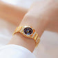 Timeless Diamond Women Watch - Classic Design - Golden