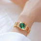 Timeless Diamond Women Watch - Classic Design - Golden