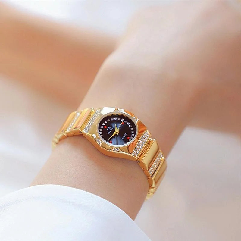 Timeless Diamond Women Watch - Classic Design - Silver