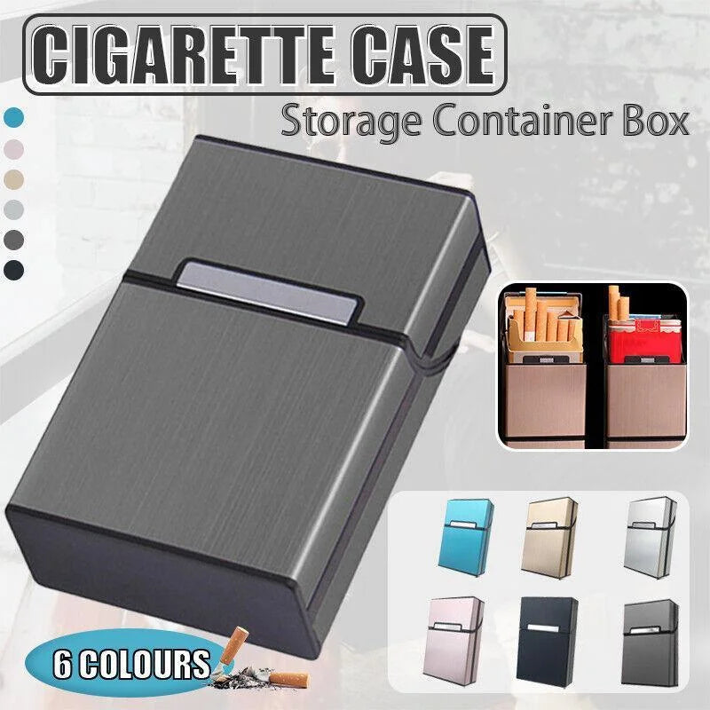 Tobacco Holder Aluminum Pocket Box Storage