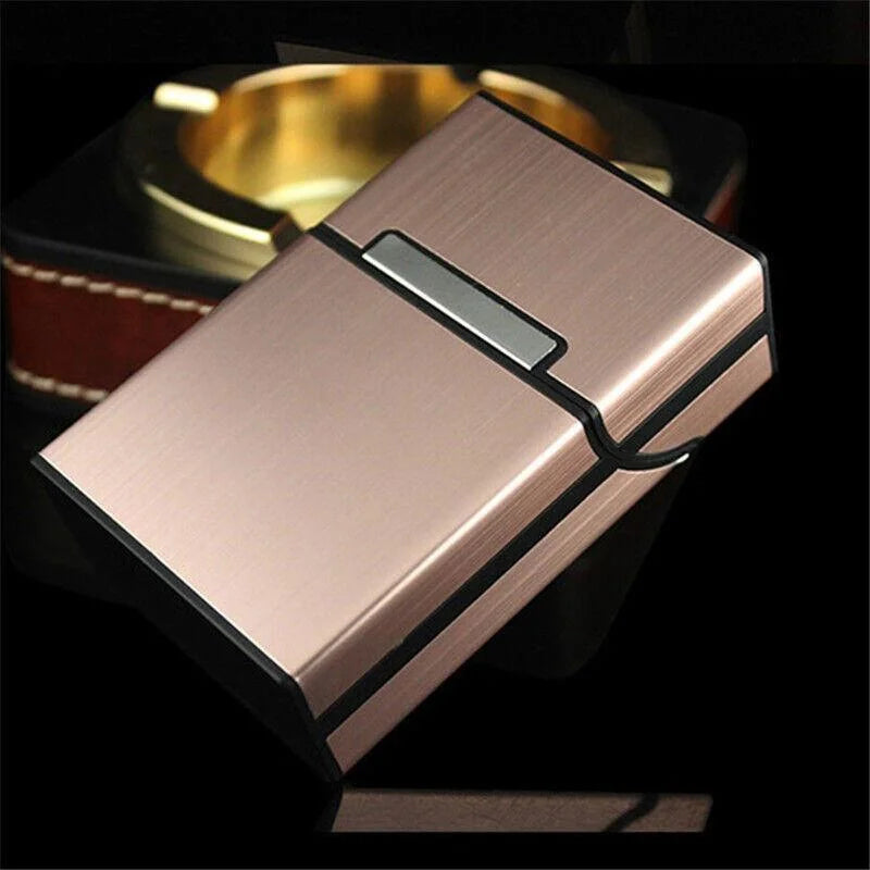 Tobacco Holder Aluminum Pocket Box Storage Container 20 Cigarette