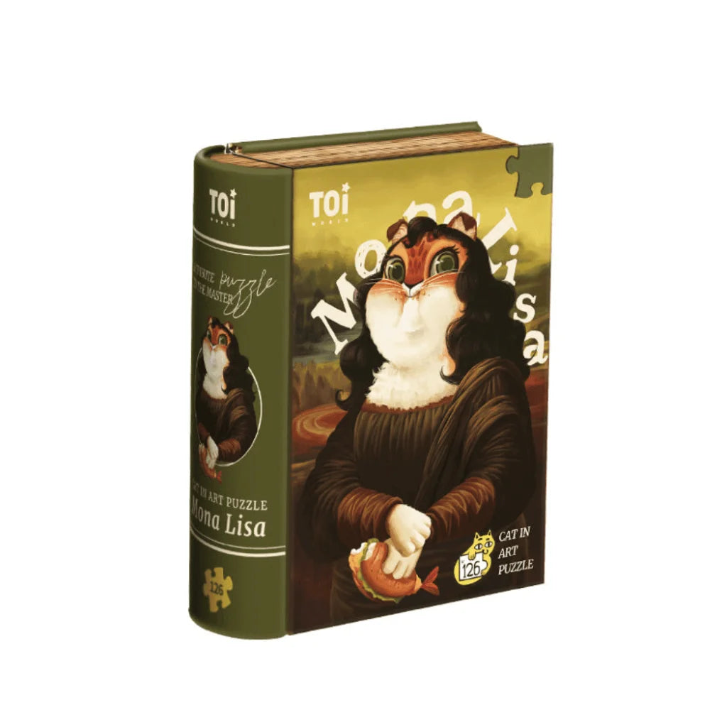 TOI Cat in Art Puzzle - Mona Lisa-1973194210706329600