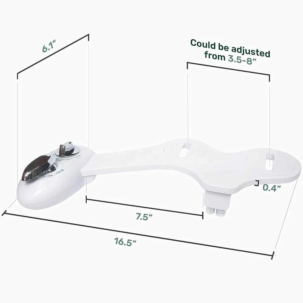 Toilet Bidet Seat Spray Hygiene Water Wash Clean Sanitation