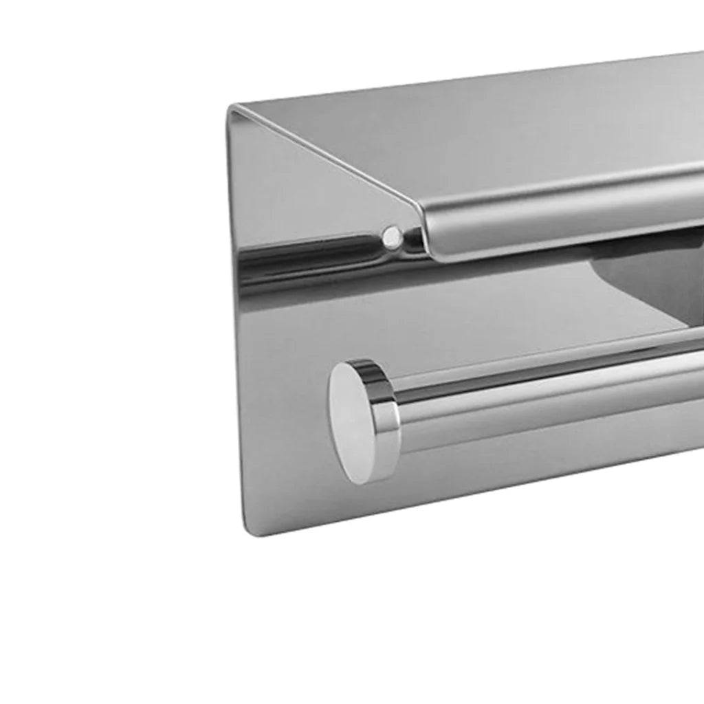 Toilet Paper Holder Double Roll Stainless-1975420465677733892