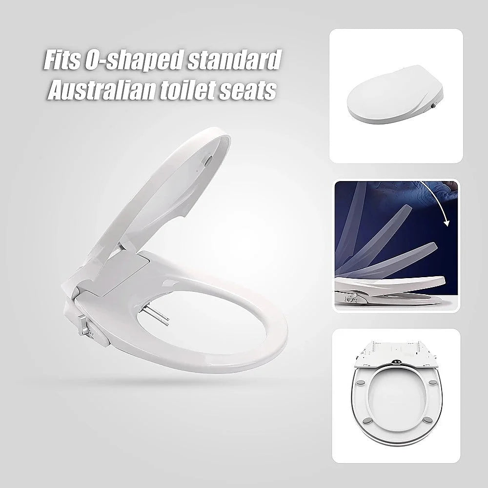 Toilet Seat Non-Bidet with Cover Bathroom Spray Washlet