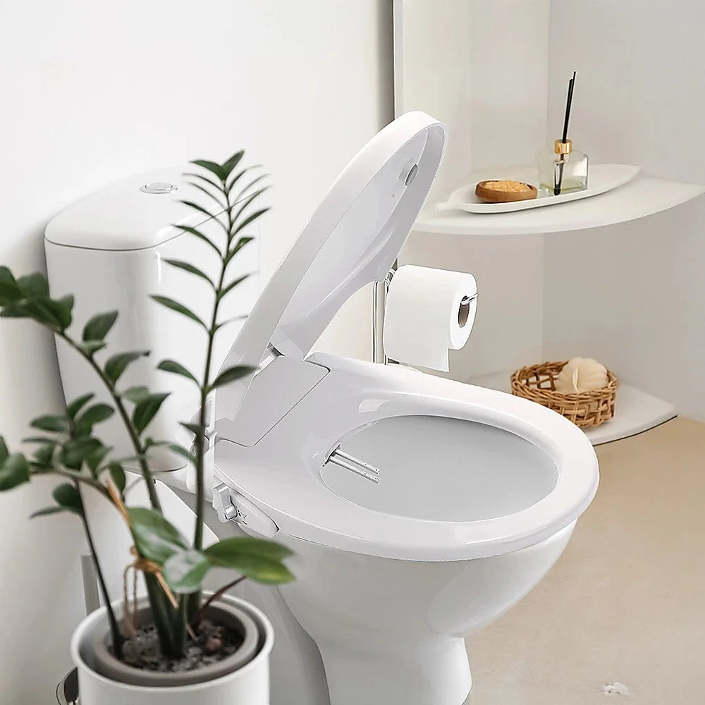 Toilet Seat Non-Bidet with Cover Bathroom Spray Washlet