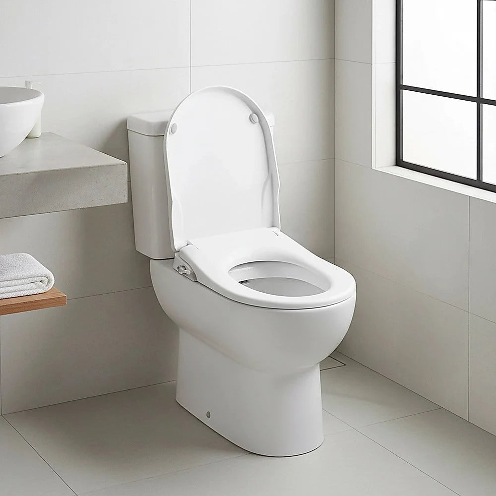 Toilet Seat Non-Bidet with Cover Bathroom Washlet Spray