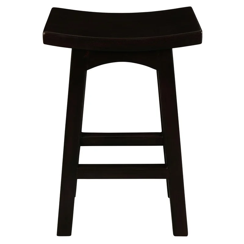 Tokyo Timber Kitchen Counter Stool - Chocolate - Furniture