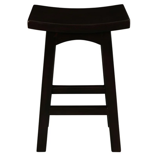Tokyo Timber Kitchen Counter Stool - Chocolate - Furniture