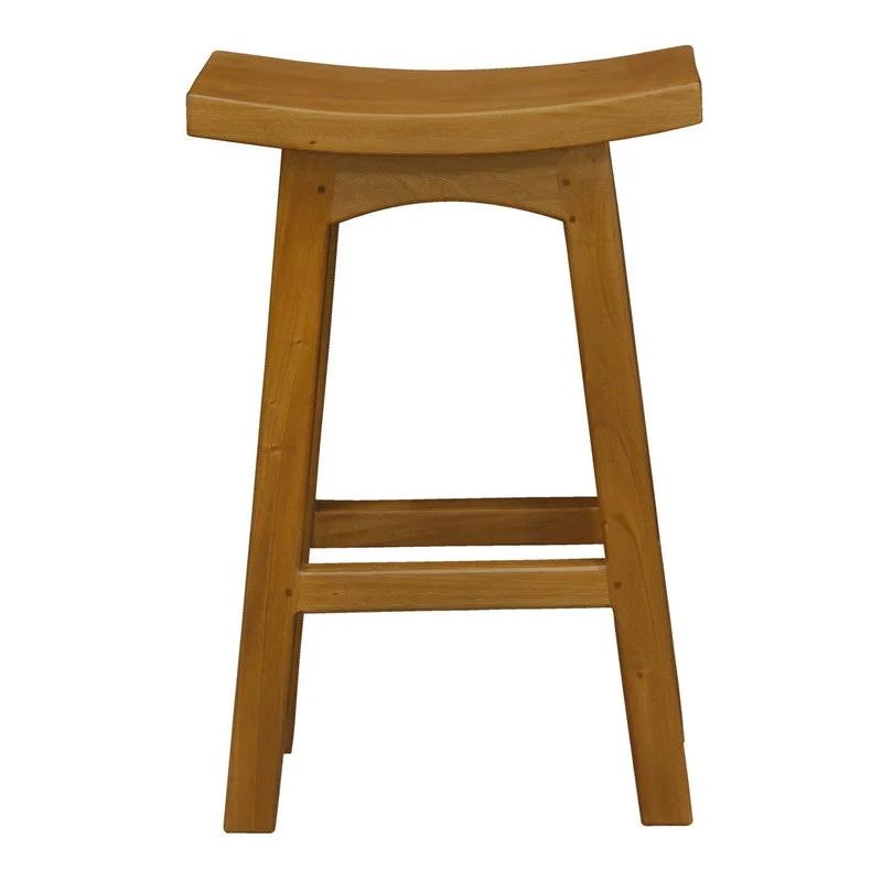Tokyo Timber Kitchen Counter Stool - Light Pecan - Furniture
