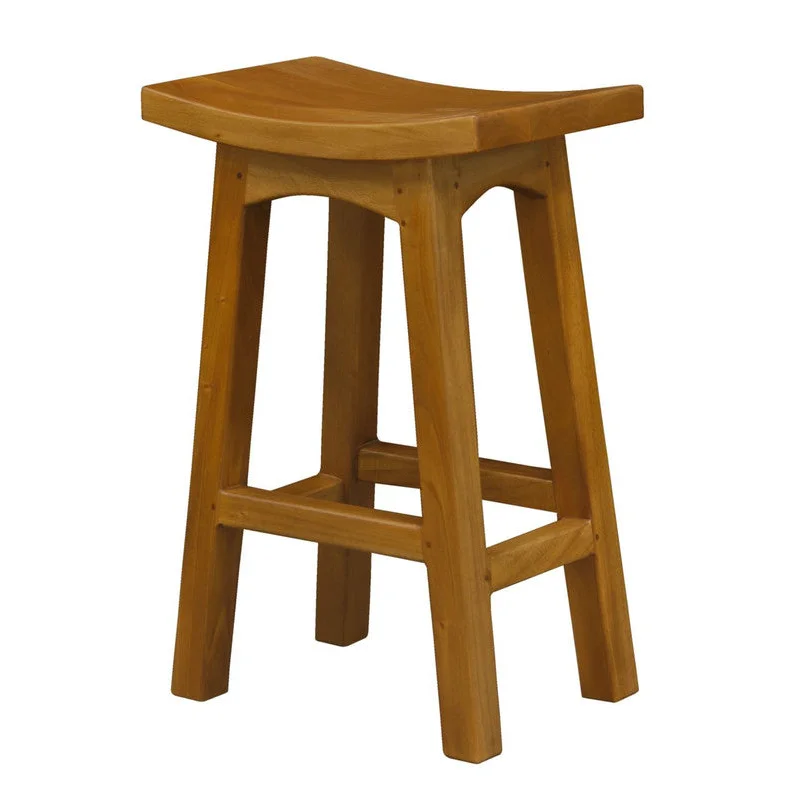 Tokyo Timber Kitchen Counter Stool - Light Pecan - Furniture