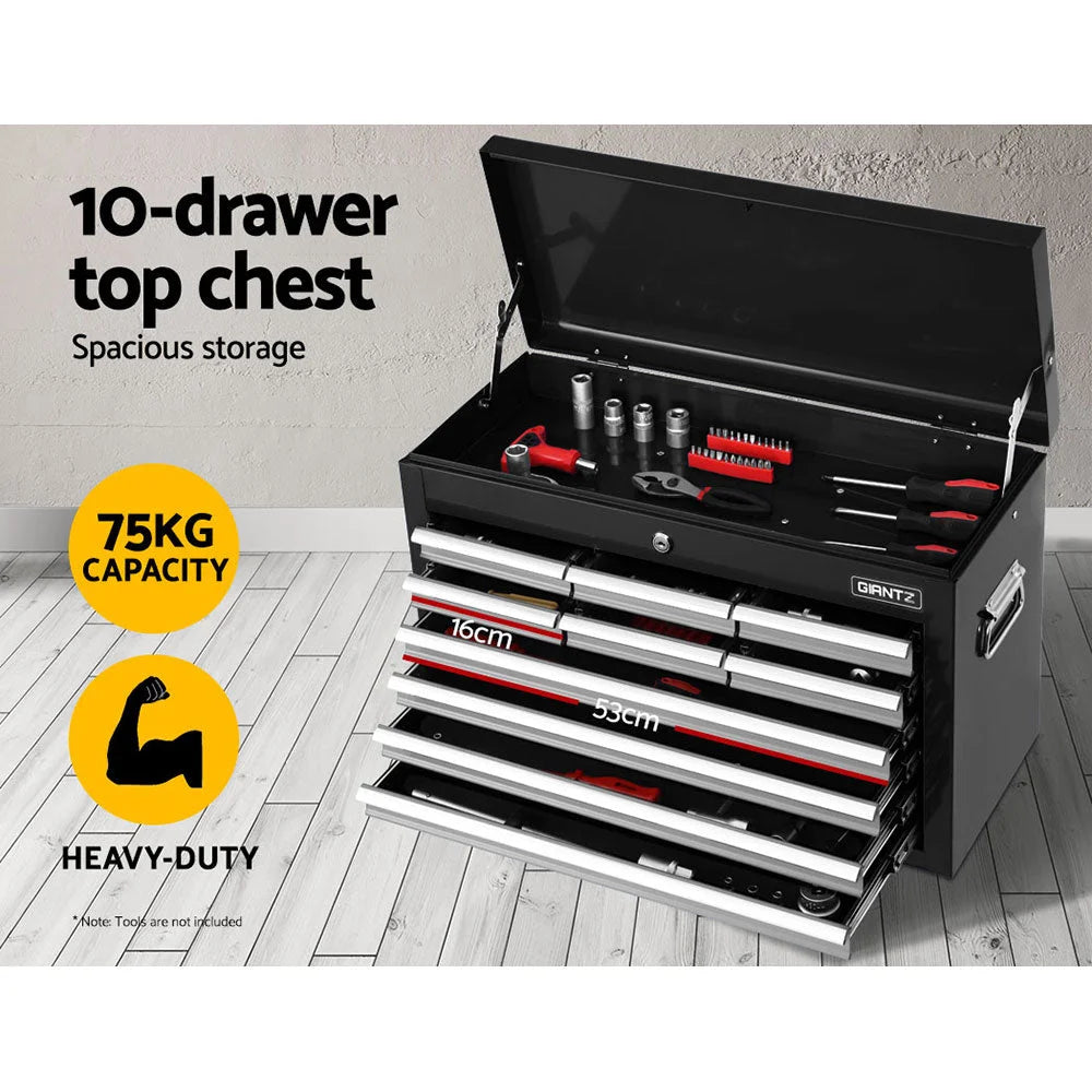 Tool Box Trolley 17 Drawers Chest Cabinet Cart Garage
