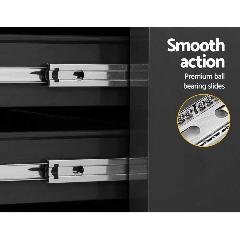 Tool Box Trolley Chest Cabinet 6 Drawers Cart Garage