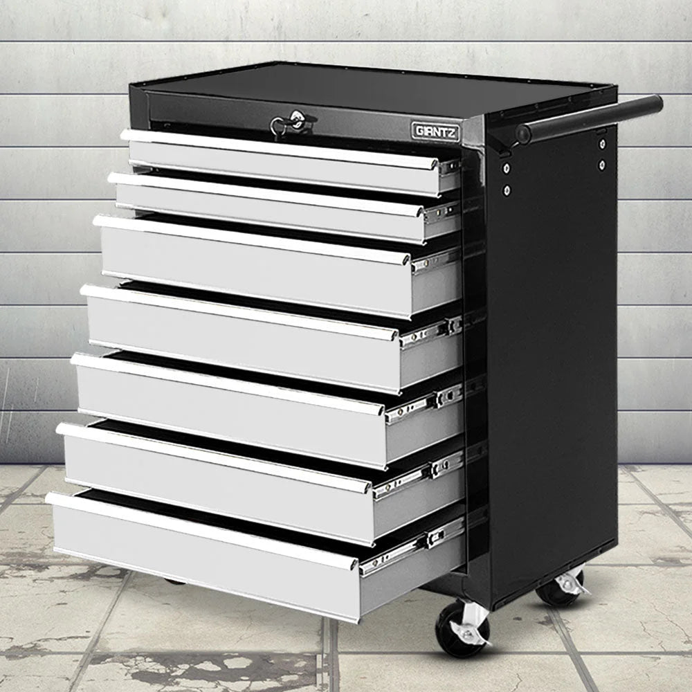 Tool Chest and Trolley Box Cabinet 7 Drawers