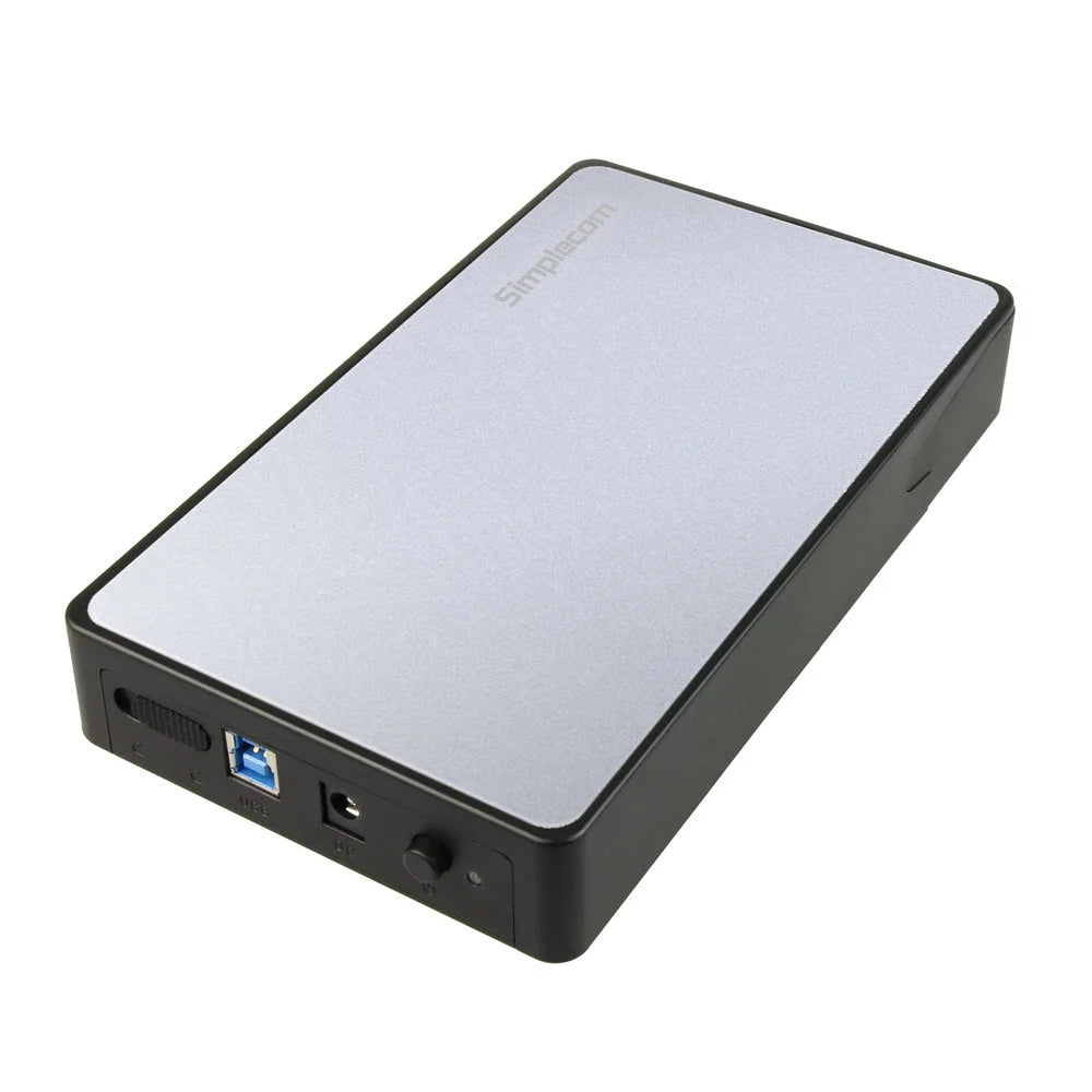 Tool-Free 3.5’’ SATA HDD to USB 3.0 Hard Drive Enclosure