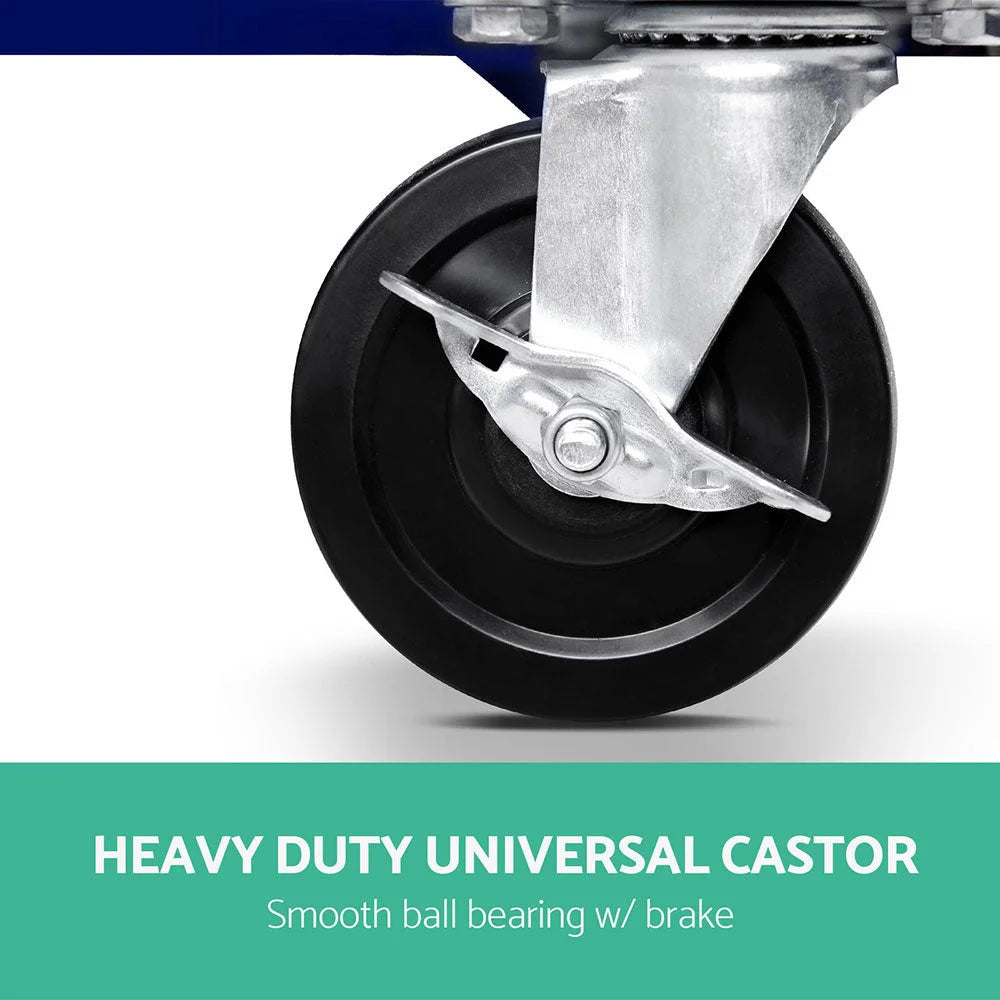 Tool Storage Box 14 Drawers Mechanic Toolbox Chest Cabinet