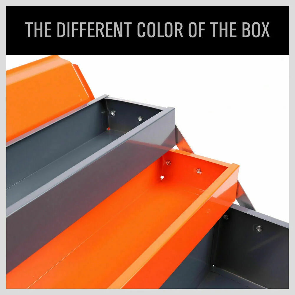 Tool Storage Box Cantilever 5-Tray Steel Portable Parts