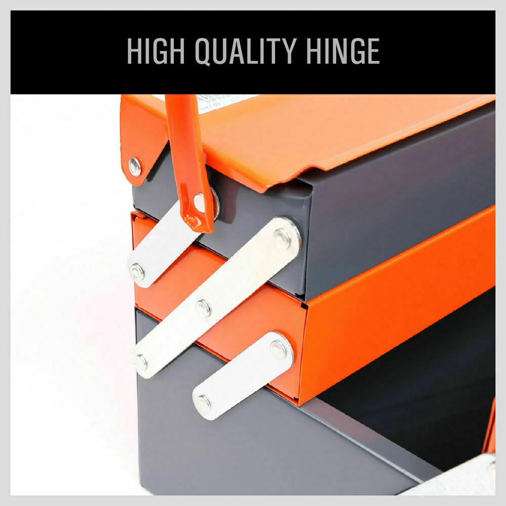Tool Storage Box Cantilever 5-Tray Steel Portable Parts
