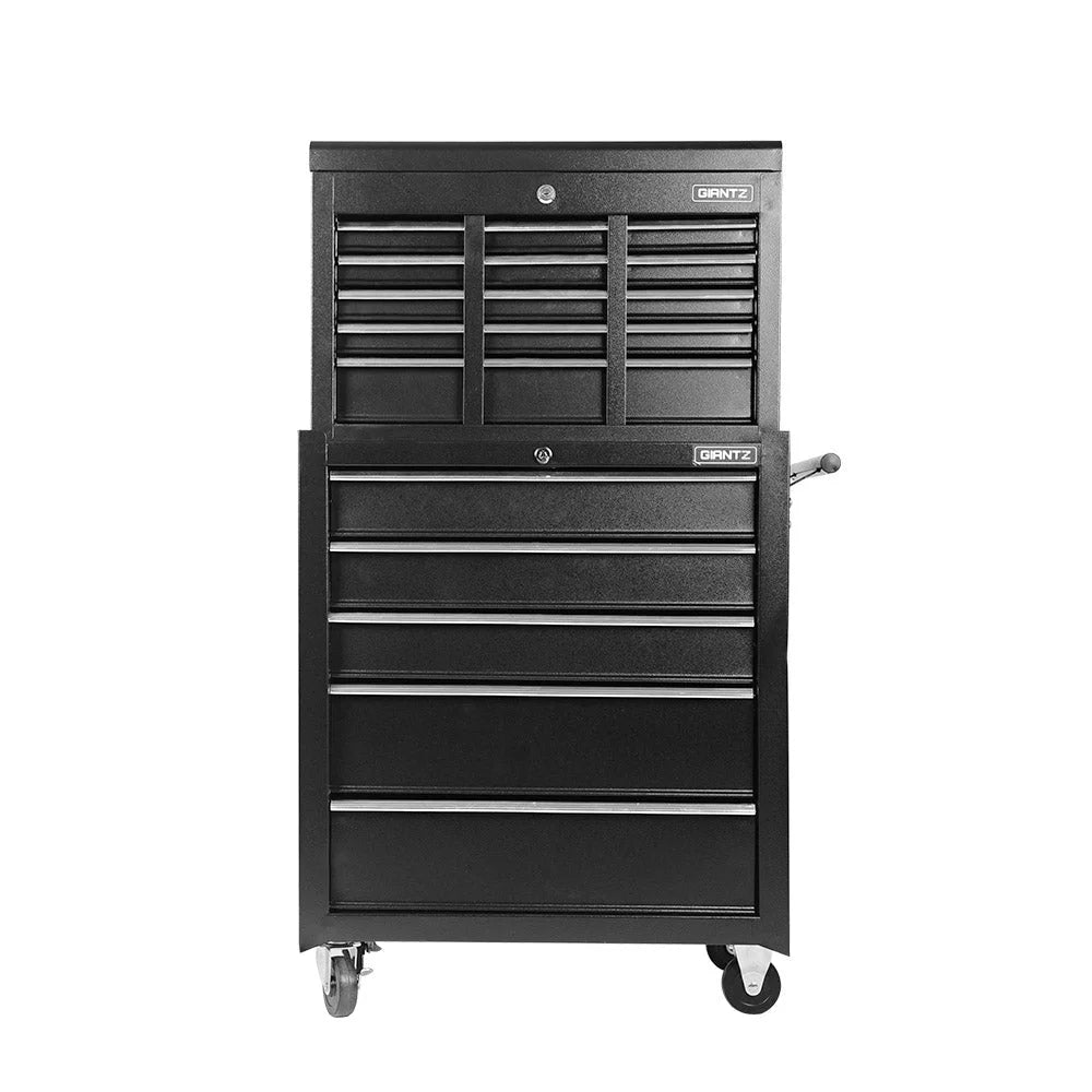Toolbox Chest Cabinet 14‑Drawer Mechanic Trolley Garage