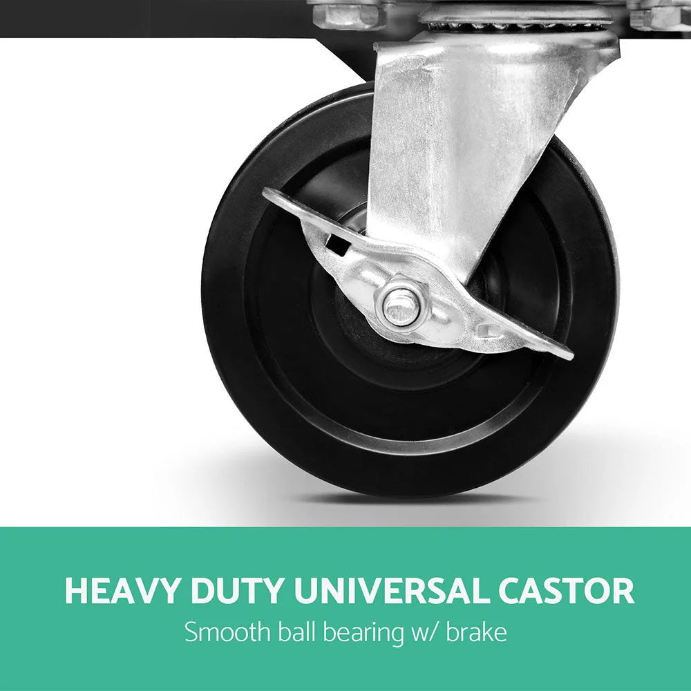 Toolbox Chest Cabinet 14-Drawers - Mechanic Trolley Garage