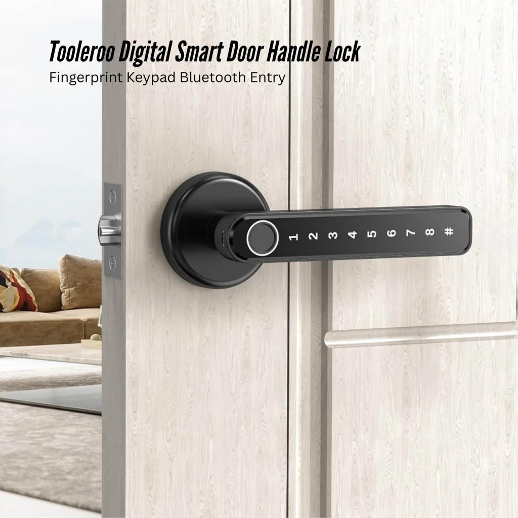 Tooleroo Digital Smart Door Lock Handle