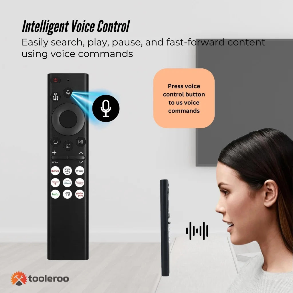 Tooleroo Smart TV Remote Control Replacement For Samsung