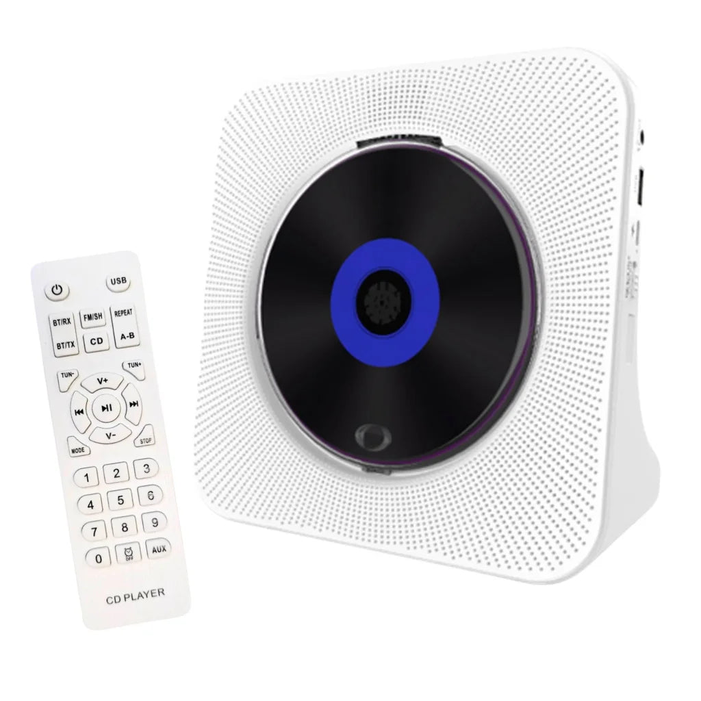 Tooleroo USB Rechargeable Desktop CD Player Speaker –