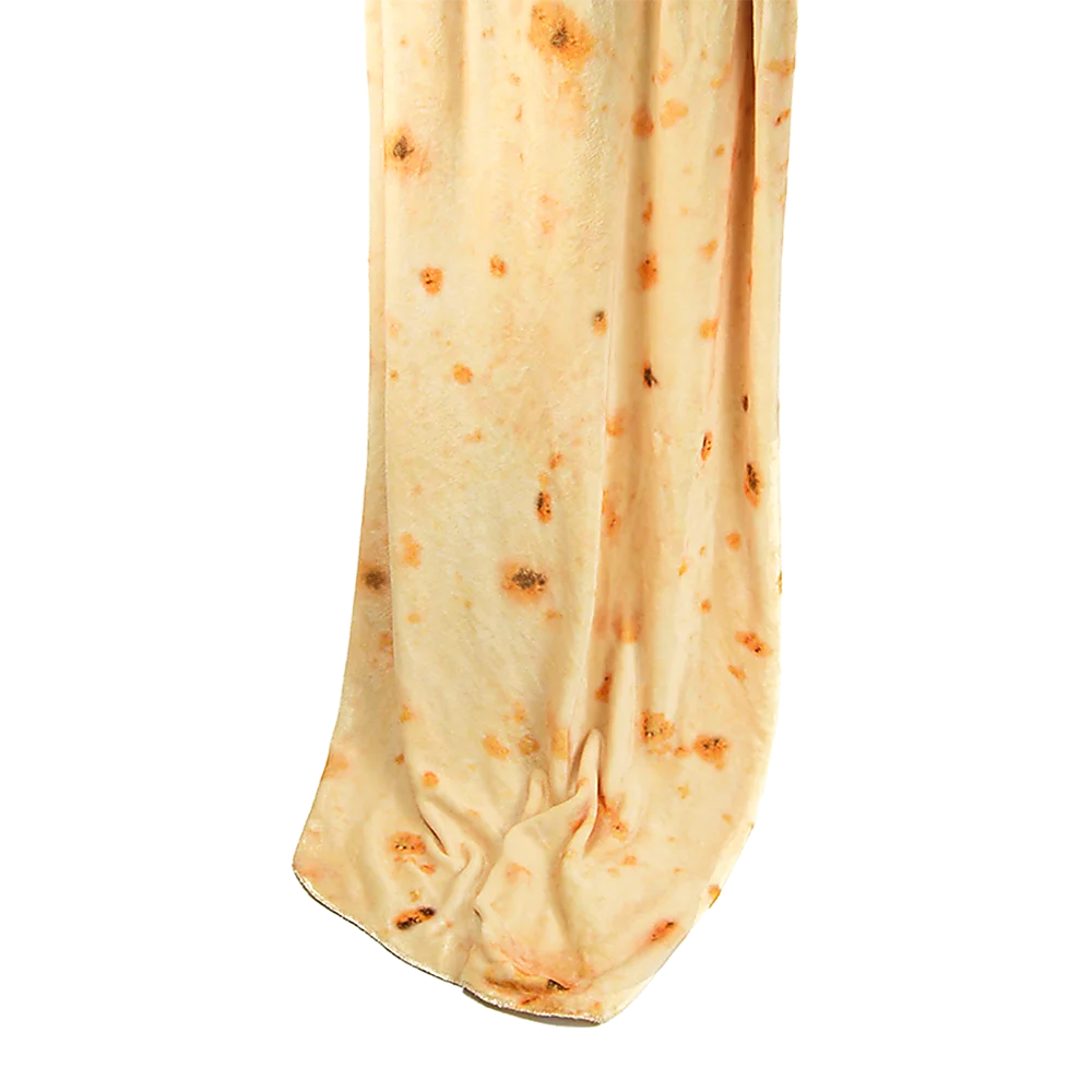 Tortilla Blanket Burrito 180cm Throw Blanket Rug