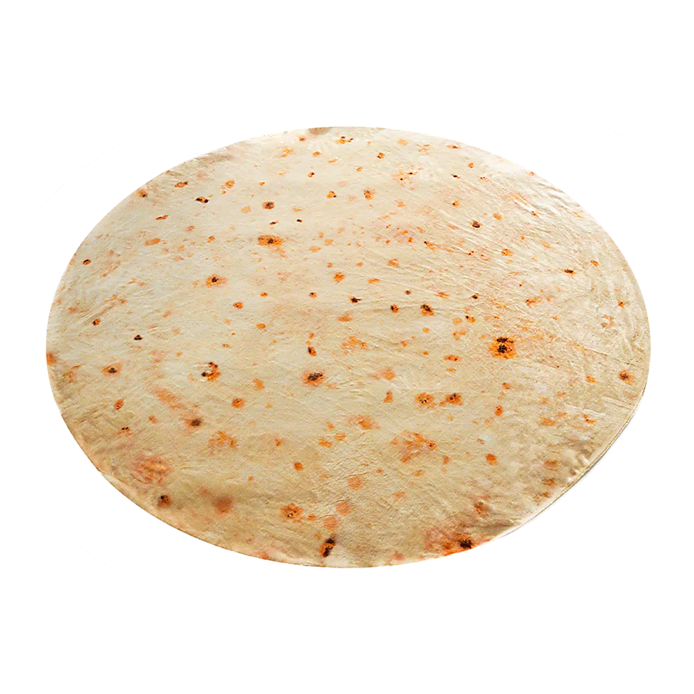 Tortilla Blanket Burrito 180cm Throw Blanket Rug