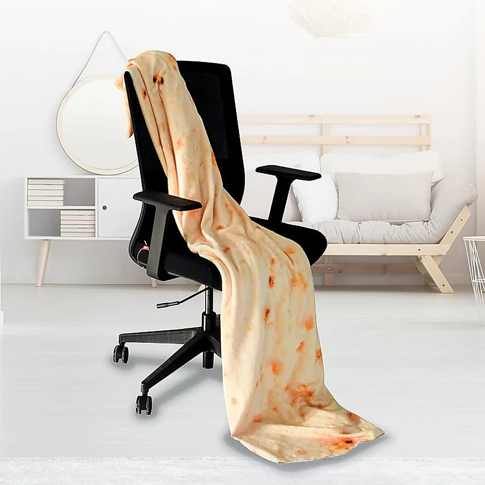 Tortilla Blanket Burrito 180cm Throw Blanket Rug