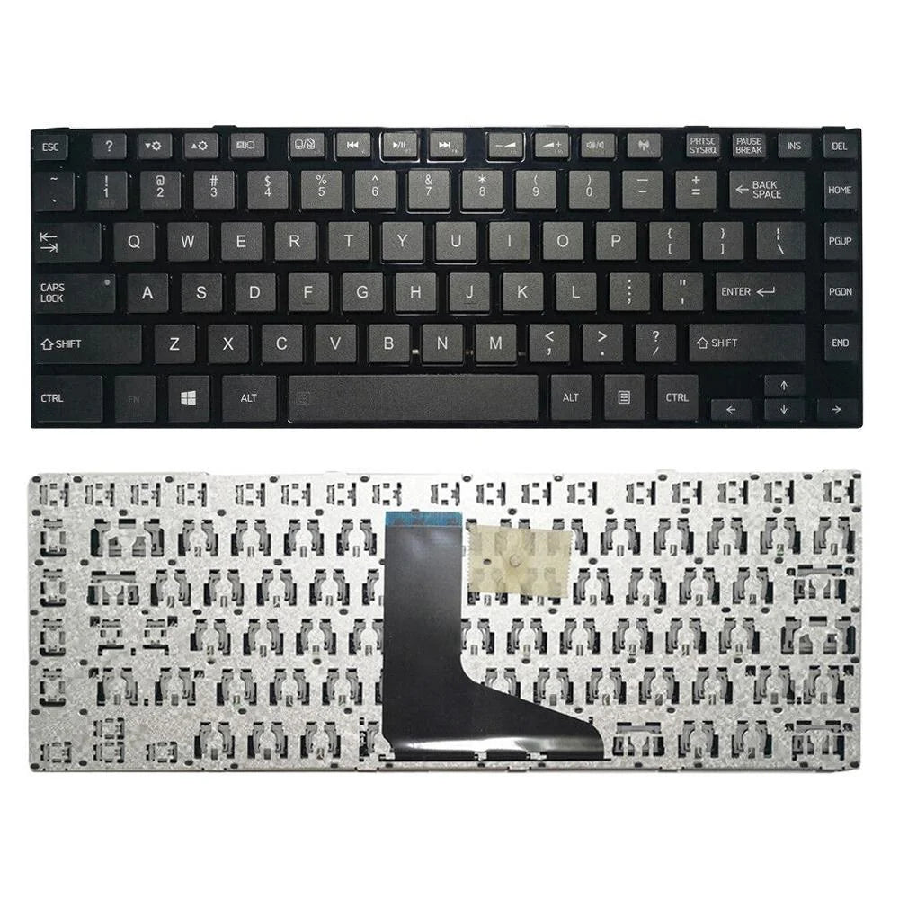 Toshiba L840 / L800 Keyboard With Frame - Black-1915198270238494720
