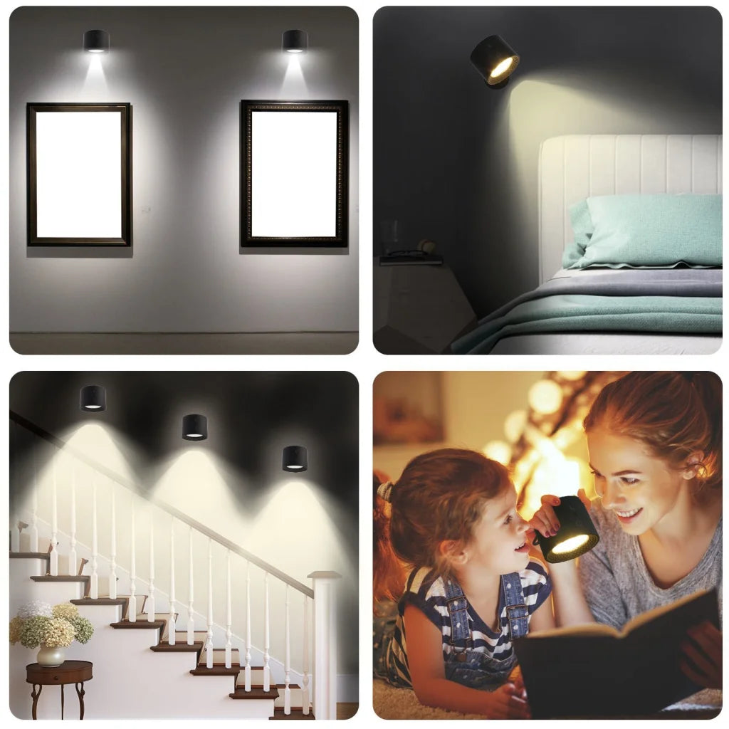 Touch-Control LED Night Light with 3 Brightness Levels & 3