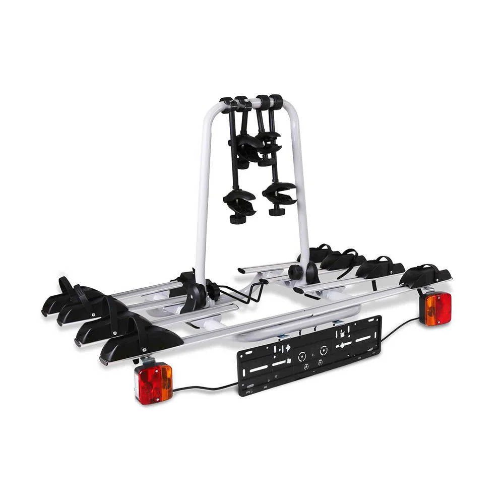 Tow Ball Car Mount Black and Silver bicycle