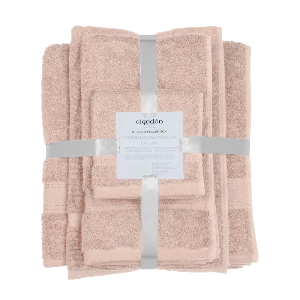 Towel Pack St Regis Collection 7PC - 7 PACK - Home & Garden