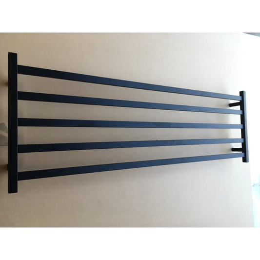 Towel Rack Premium Matte Black - 4 Bars Square Design AU