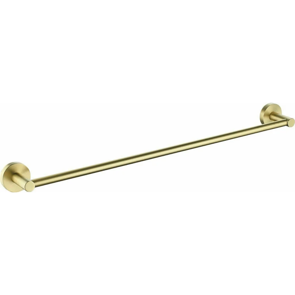 Towel Rack Rail Luxurious Brushed Gold Stainless Steel 304