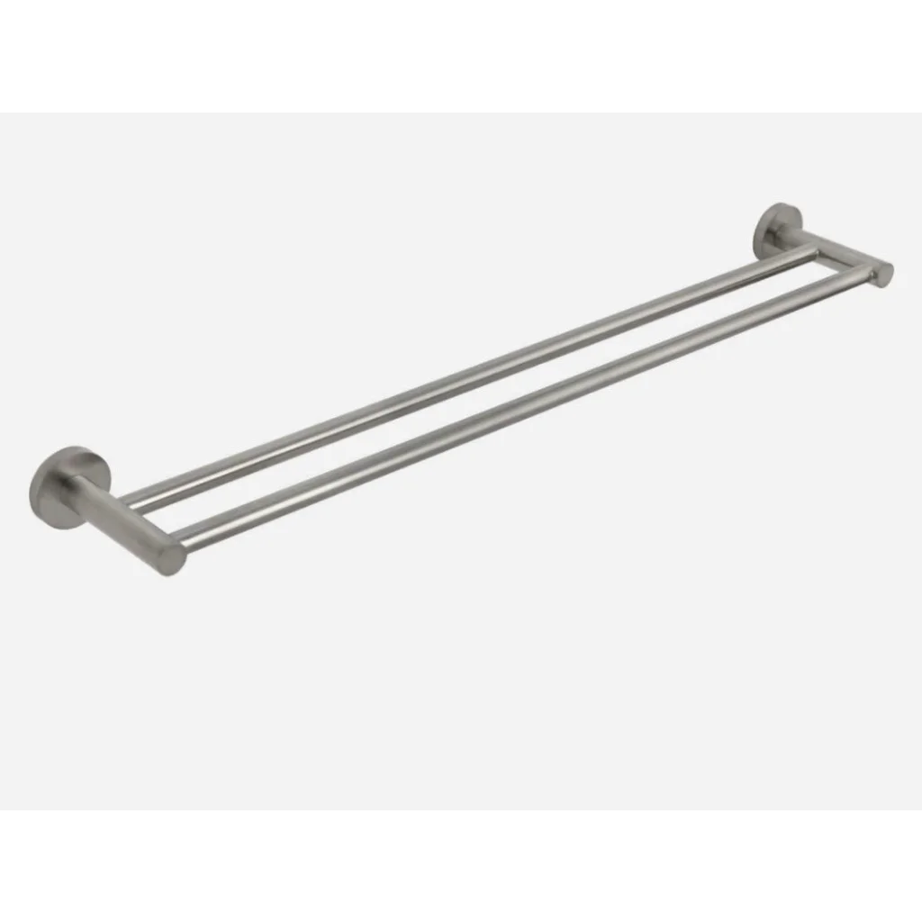 Towel Rack Rail Luxurious Brushed Nickel Stainless Steel